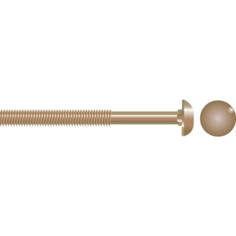 Seachoice – Carriage Bolt, 3/8-16 X 5 – 01503