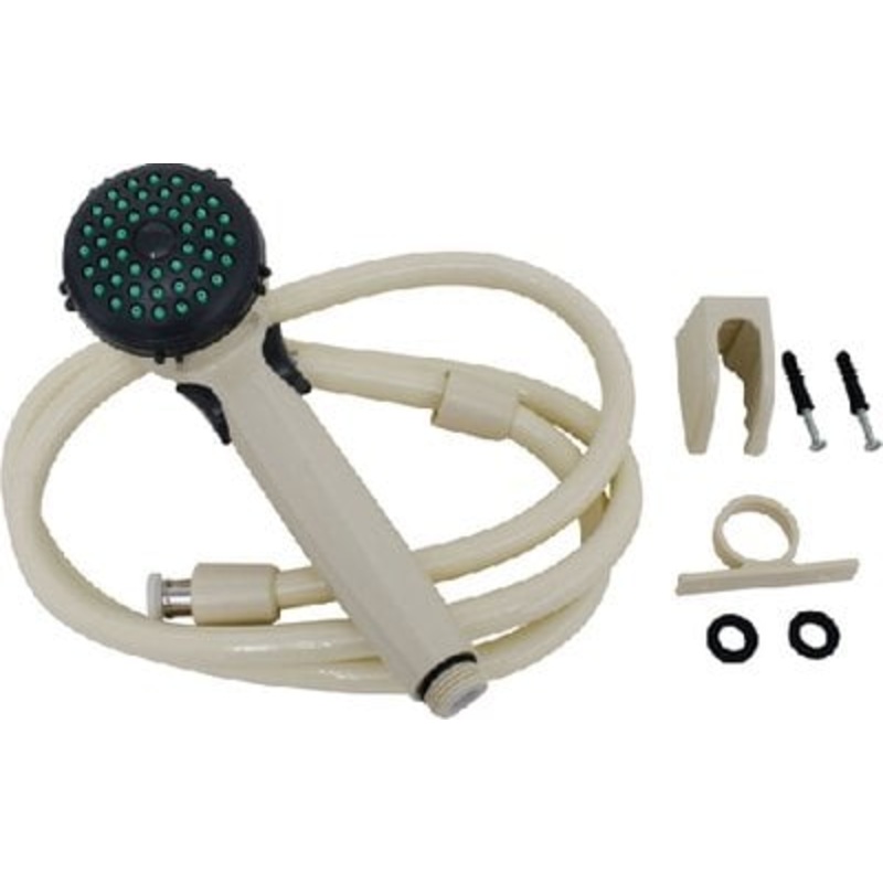 Valterra – Phoenix Single Function Hand Held RV Camping Outdoor 60 Metal Shower Hose & Bracket Kit – PF276043