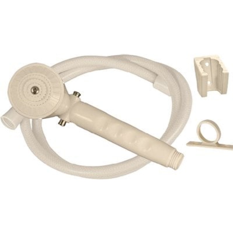 Valterra – Phoenix Single Function Hand Held RV Camping Outdoor 60 Vinyl Shower Hose & Bracket Kit – PF276025