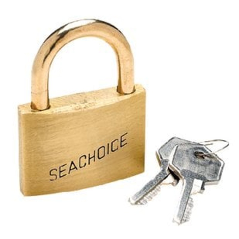 Sea Choice – Solid Brass Padlocks (3 Per Card) – KeyedAlike – 37301