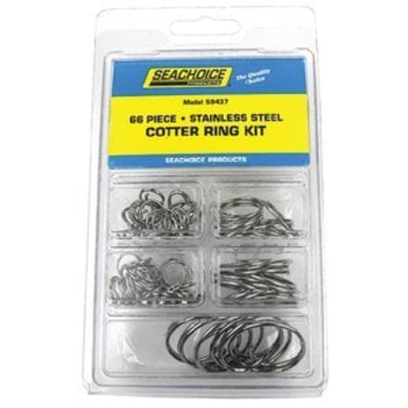 COTTER RING KIT – 66 PIECE (SEACHOICE) – 59437