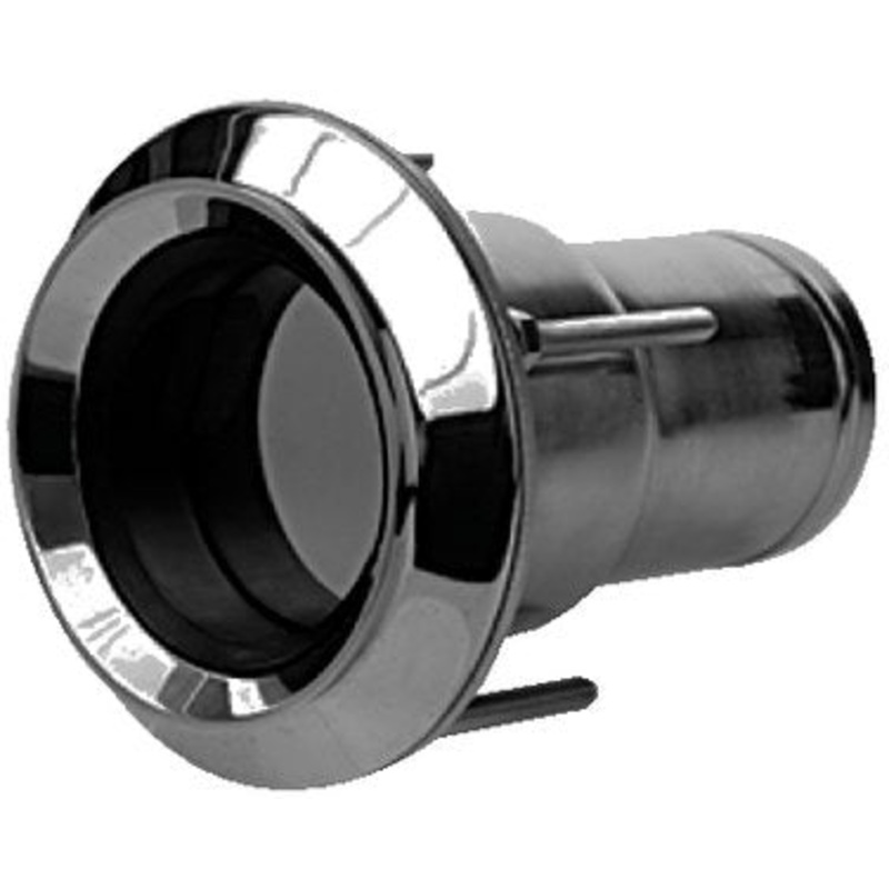 Sea-Dog Line – Exhaust Thru Hull Cast 316 Stainless Includes Stainless Flap with Rubber Seal – 521130
