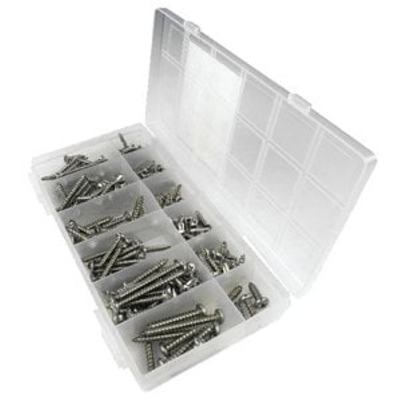 TAPPING SCREW KIT – 216 PIECE (SEACHOICE) – 59426