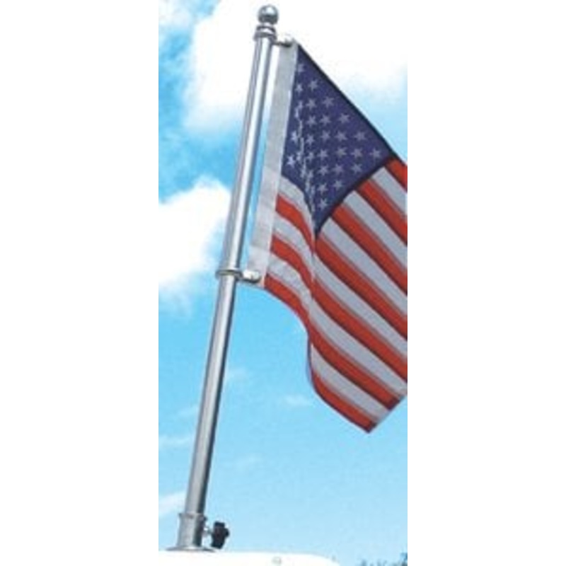 Taylor Made – Stainless Steel Flag Pole – 1 inch Diameter 18 inch Length – 902