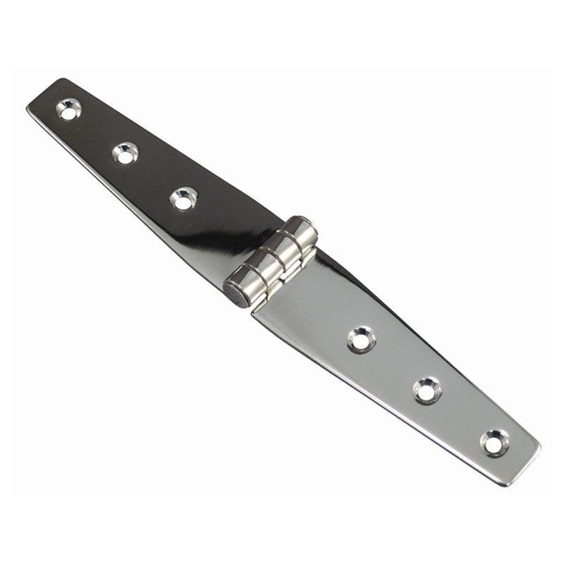 HINGE STRAP 6in SS STAMP