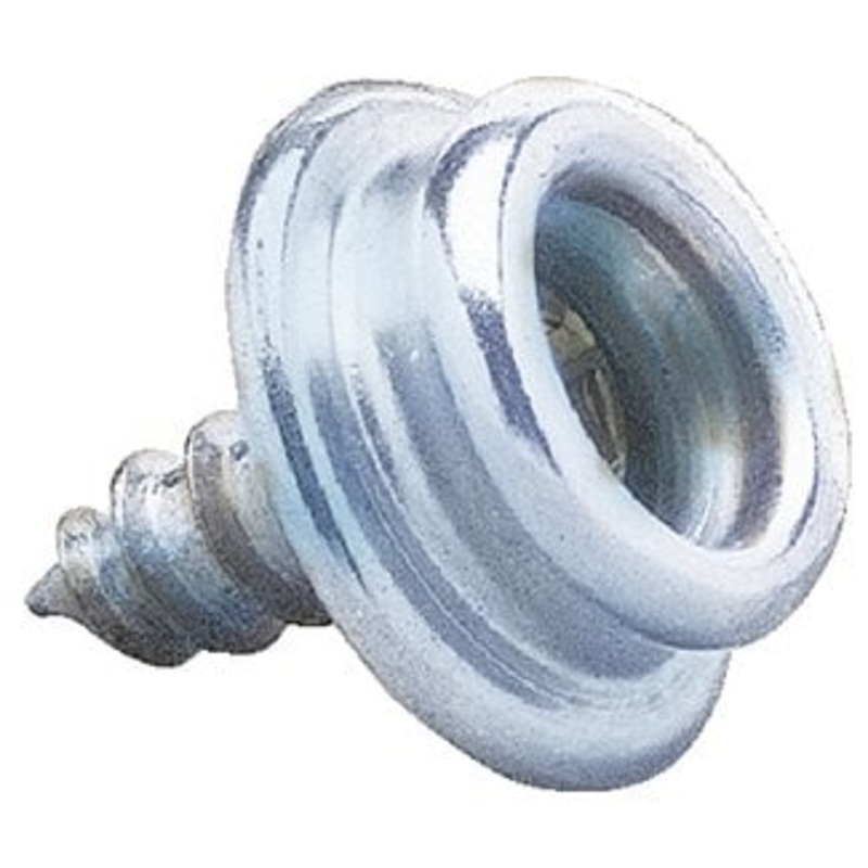 Taylor Made – Snap Fastener – Male End – Woodscrew – 100 Pack – 100402