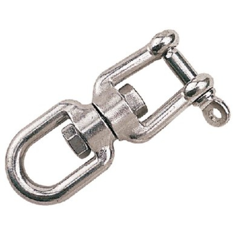 Sea-Dog Line – Investment Cast 316 Stainless Steel Eye & Jaw Swivel – 3/8 – 182210