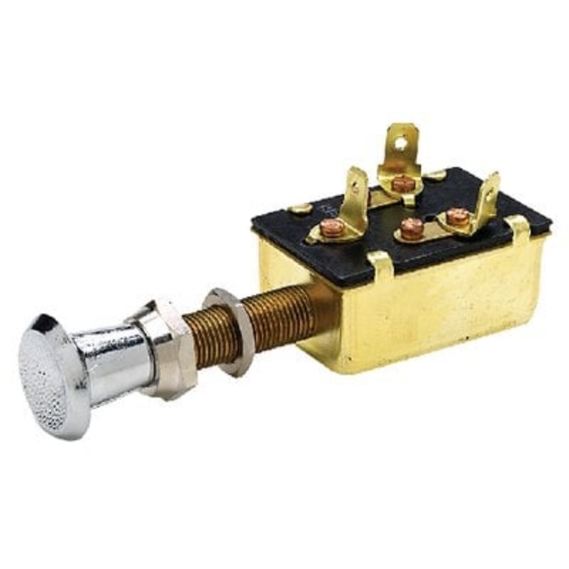 Seachoice – 3 Position Push Pull Switch Off/on#1, On Both #1, #2 (spade) – 11941