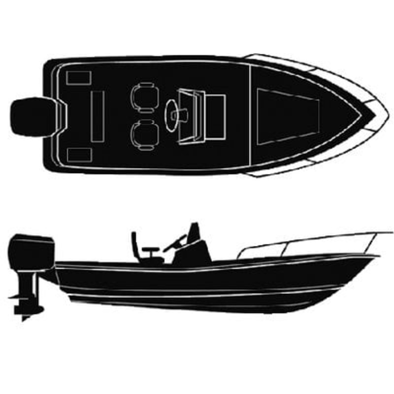 Seachoice – SemiCustom Boat Cover For VHull Center Console Boats – 97761