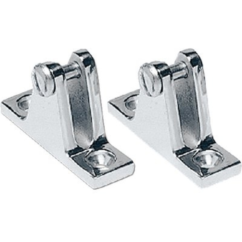 Taylor Made – Deck Hinges – Chromed Zamak – Sold as Pair – 1204