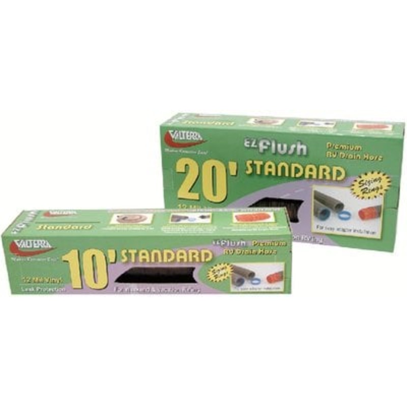 Valterra – Bronze E-Z Flush Standard 3 x 20′ RV Drain Hose – D040016