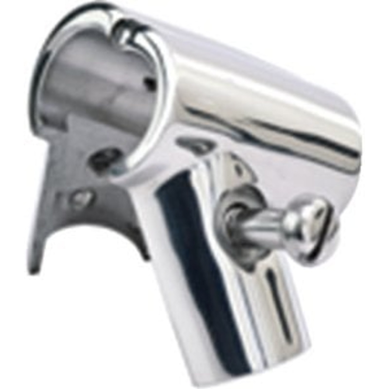 Sea-Dog Line – Stainless Steel 90 Handrail Hinged Tee – 7/8 Outside Diameter – 2909031