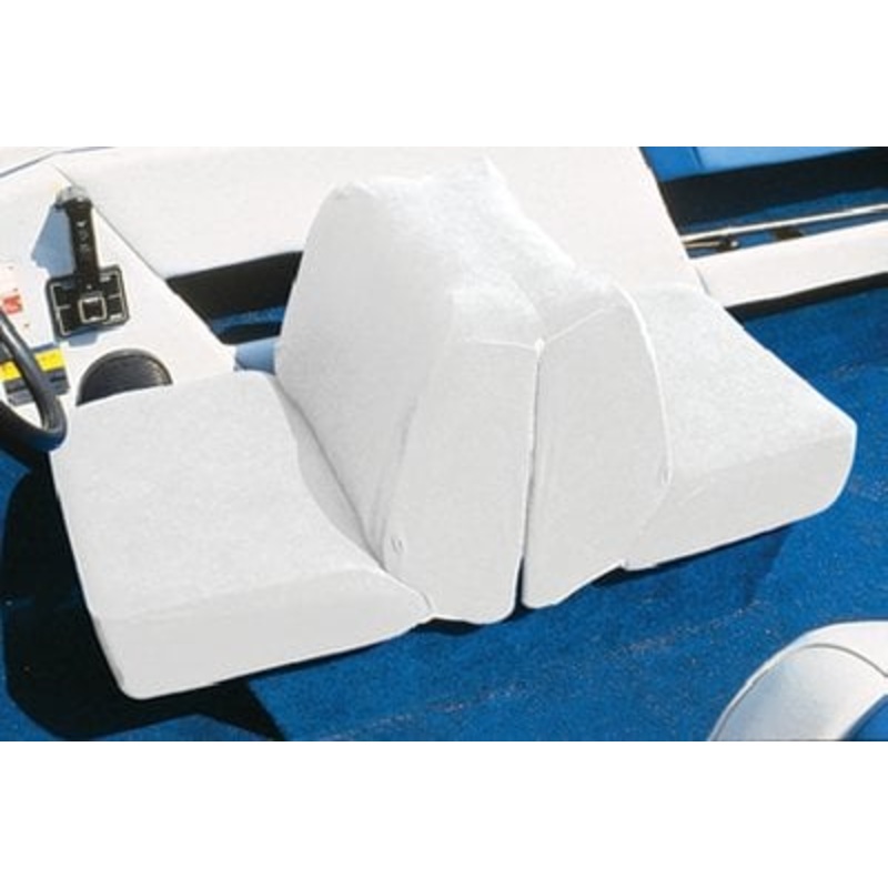 Taylor Made – Vinyl Back to Back Lounge Seat Cover – White – 18 H x 20 W x 40 D – 11994