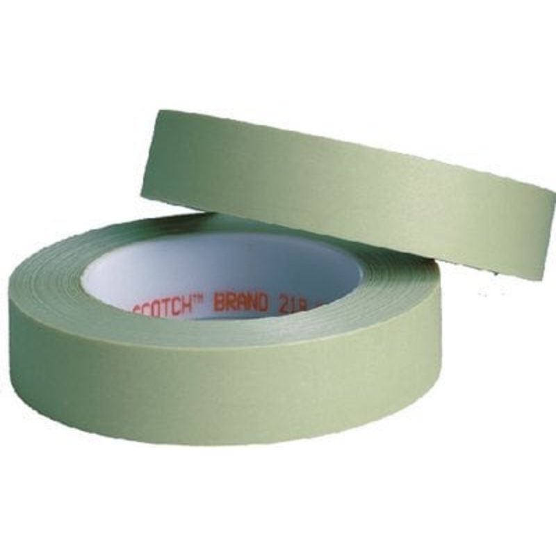 3M – Fine Line Mask Tape – Green – 1/4 inch x 60 yards – 06301