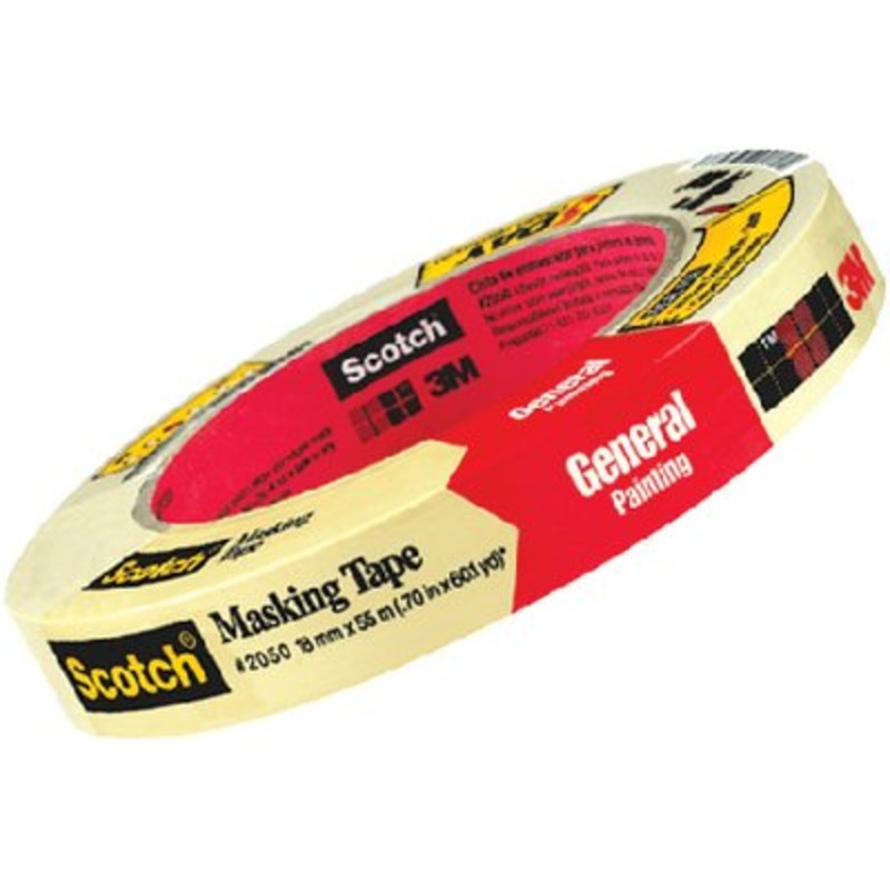 3M – General Purpose Masking Tape – 1 inch x 60 yds – 05618
