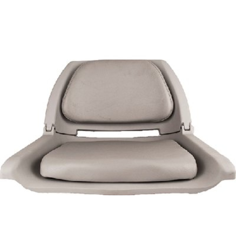 Attwood Marine – Padded Flip boat Seat, Gray – 98391GY