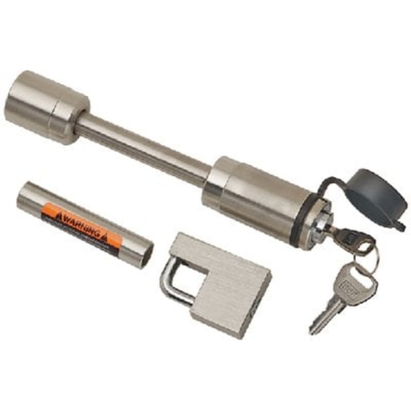 Fulton Products – Stainless Steel Receiver And Coupler Lock Combo – 580406