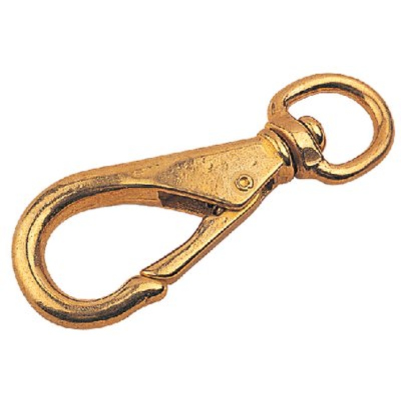 Sea-Dog Line – Brass Swivel Eye Snap Size-2, Carded – 1391321
