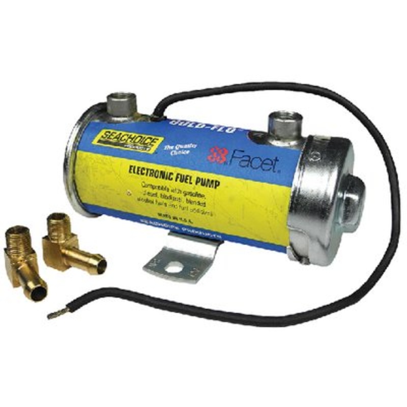Seachoice – Gold-flo High Performance Electronic 45 Gph Fuel Pump Kit 8.0-6.5 Psi – 20291