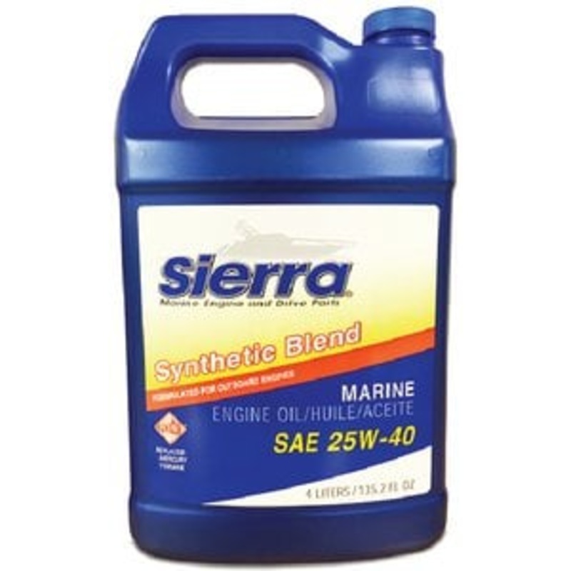 Sierra – 25W40 FCW Synthetic Oil Blend – 4 Liter – 1894403
