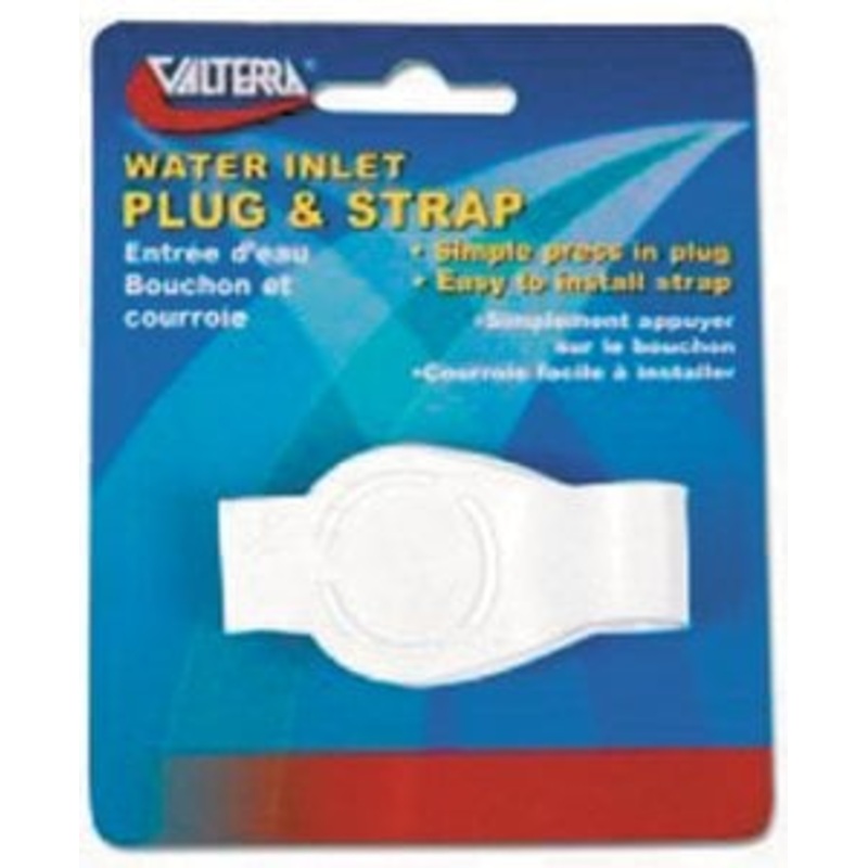 Valterra – 3/4IN PLUG W/ STRAPWHT CARDE,WATER INLET PLUG & STRAP – A0170SVP