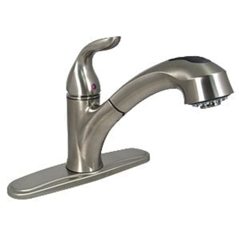 Valterra – Phoenix 8 Hybrid RV Kitchen Faucet with Pullout Spout & 56 Hose – PF231441