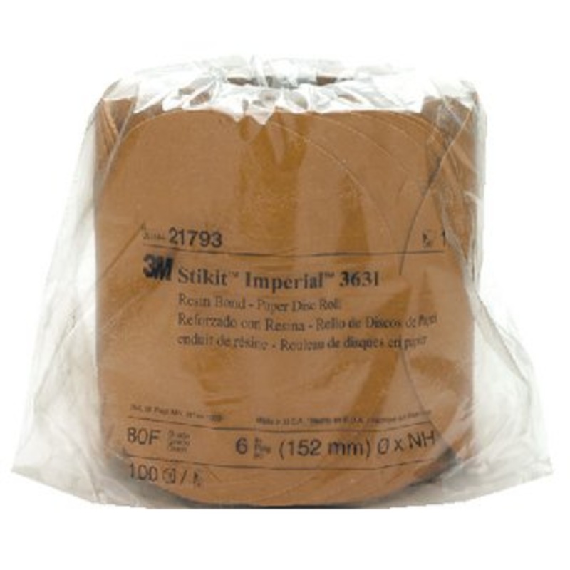 3M – Stikit Paper Disc Roll – 6 inch – 60F – 363I