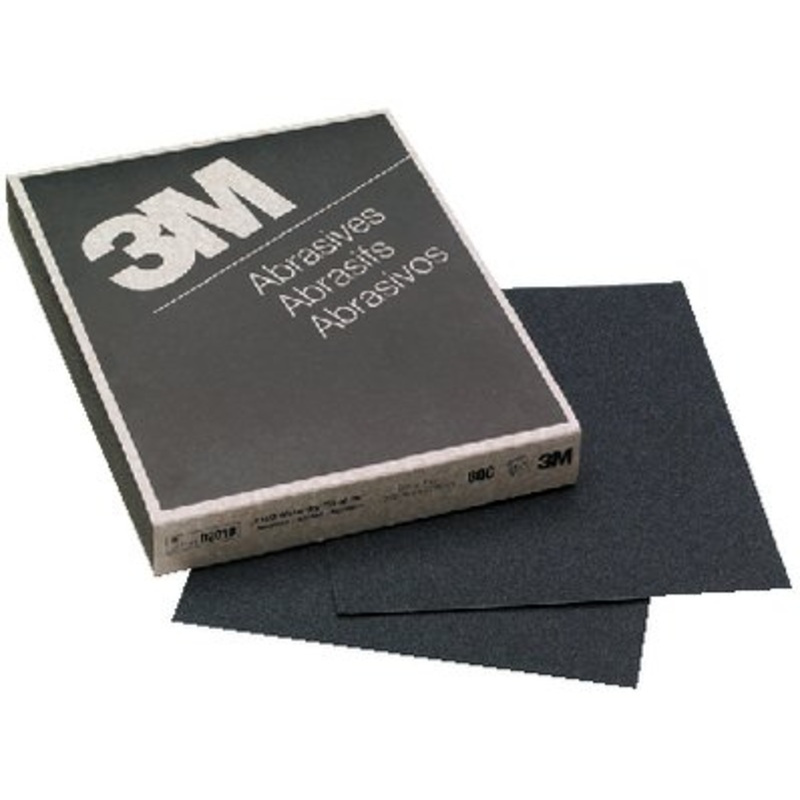 3M – Wetordry Paper Sheet 431Q – 120C Grit – 9 in x 11 in – 50 Count – 02016