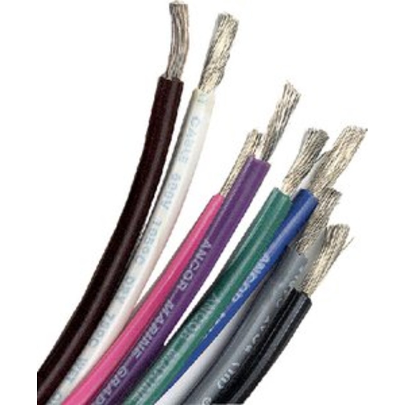 Ancor – Marine Grade Tinned Copper Primary Wire 14 Ga., 18′ Blue – 184103