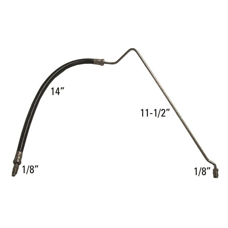 Sierra – TRIM HOSE STARBOARD 55-1804 – 2114
