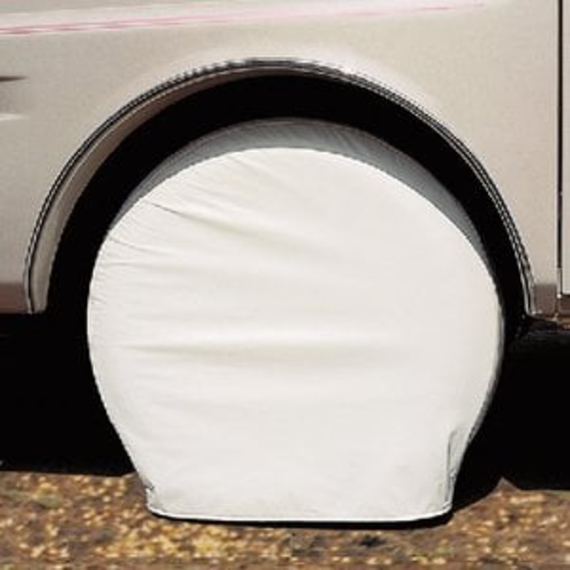 Adco – Polar White Vinyl Tyre Gards (2 Per Pack) – 3950