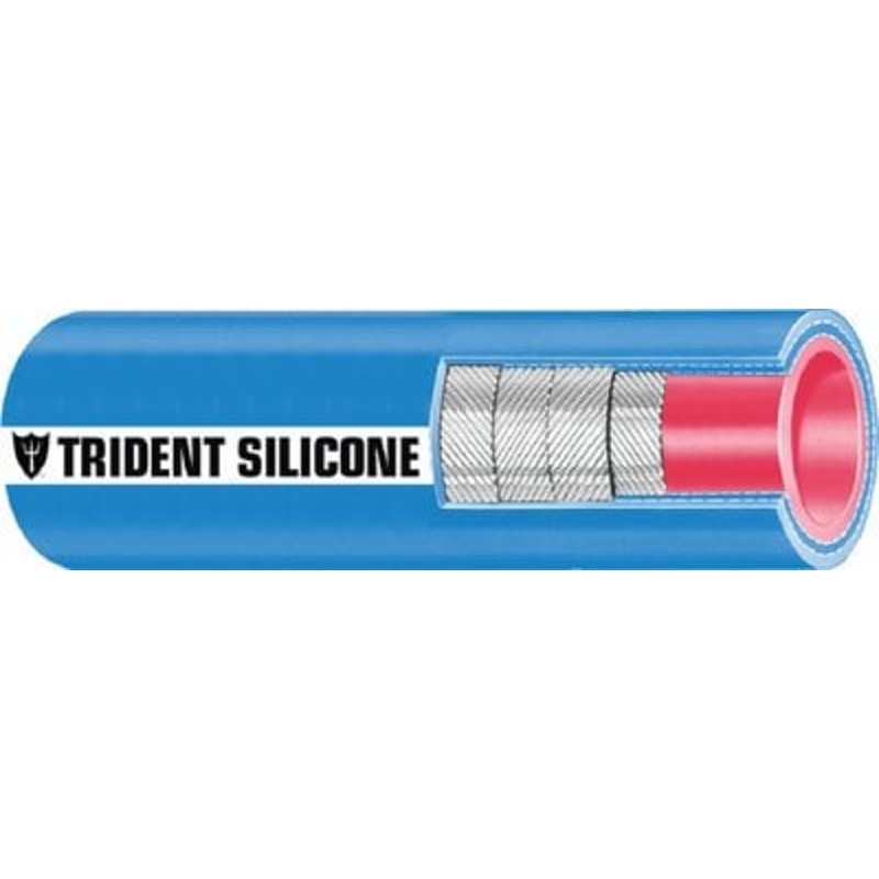 BLUE VHT SILICONE WET EXHAUST HOSE (TRIDENT HOSE) – 202V1000036