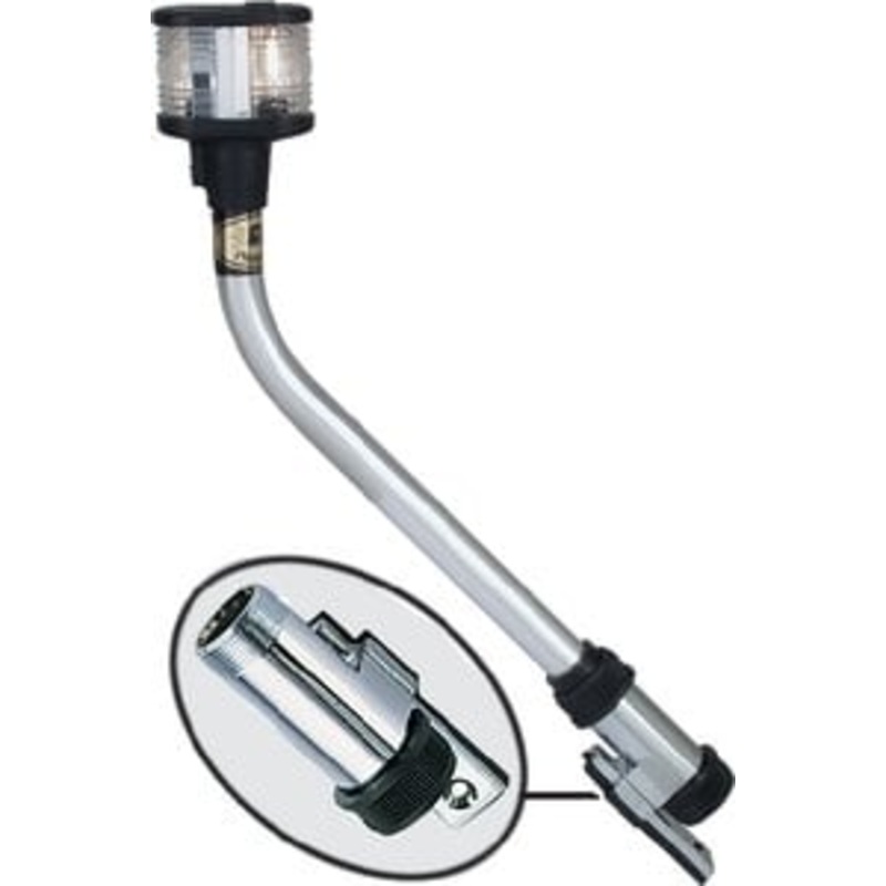 Perko – Light Bow Windshield Mount – 1124DP2CHR