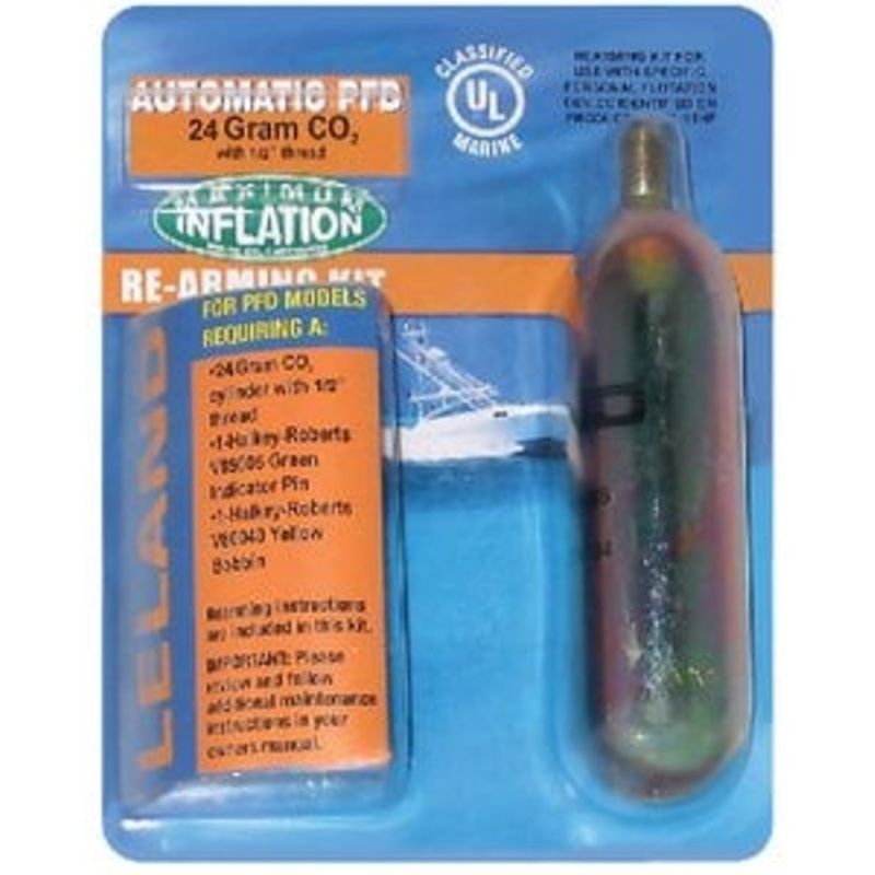 Seachoice – Re-Arming Kit For Inflatable Vests – 24G – Automatic – 85810 – 85740
