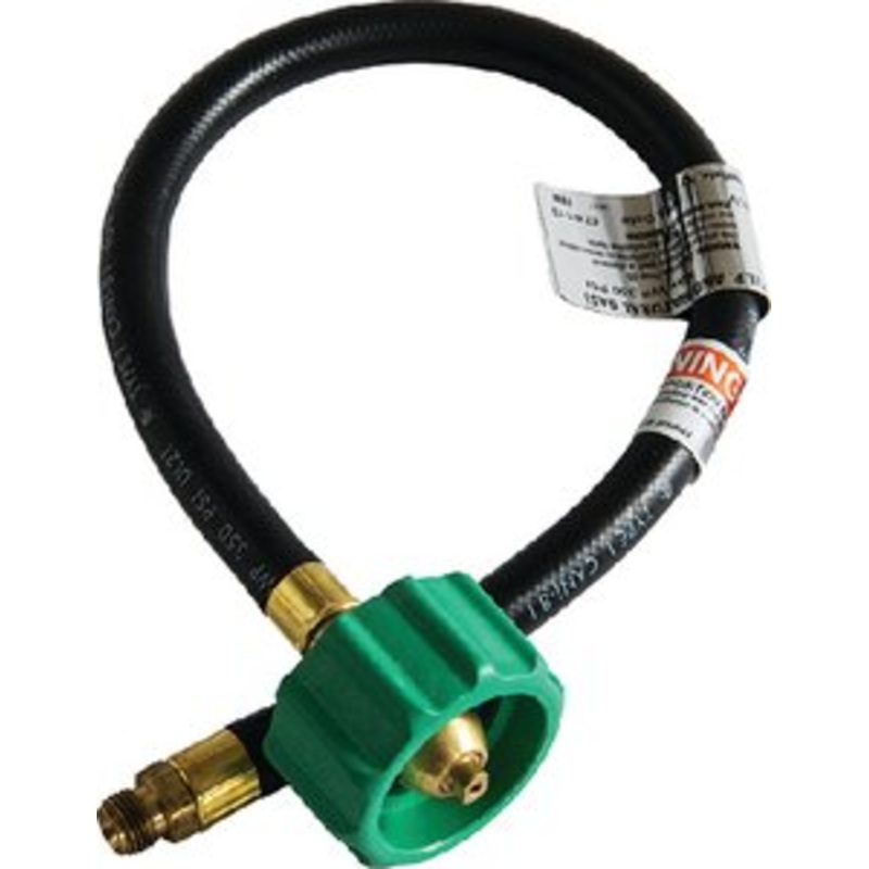 Trident Hose – 1014-1415-20 High Pressure 20 LPG Pigtail Hose & Quick Closing Coupling – 1014141520