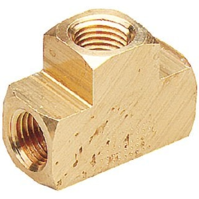 Sea Choice – Female Brass Tee Fitting – 1/4 NPT – 20891