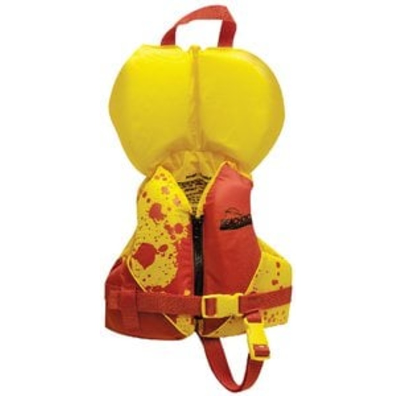 Seachoice – Type II Deluxe Childrens Vest – Infant – Red/Yellow – 86100
