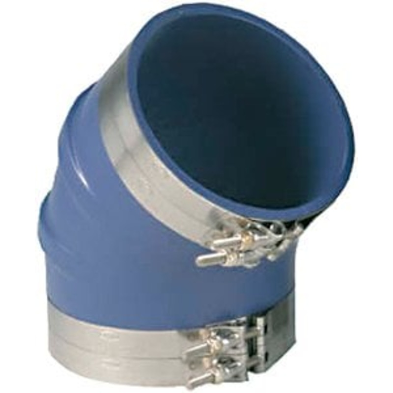 Trident hose – Blue VHT Silicone 45 Degree Elbow, 6 – 240V6000SS