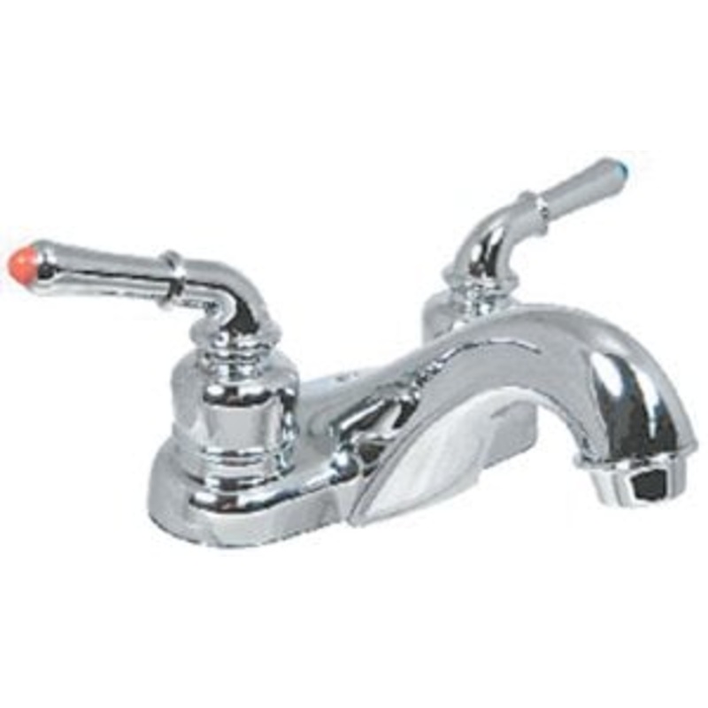 Valterra – Catalina Two Teacup Handle 4 RV Lavatory Bathroom Hi-Rise Spout Faucet – PF222302