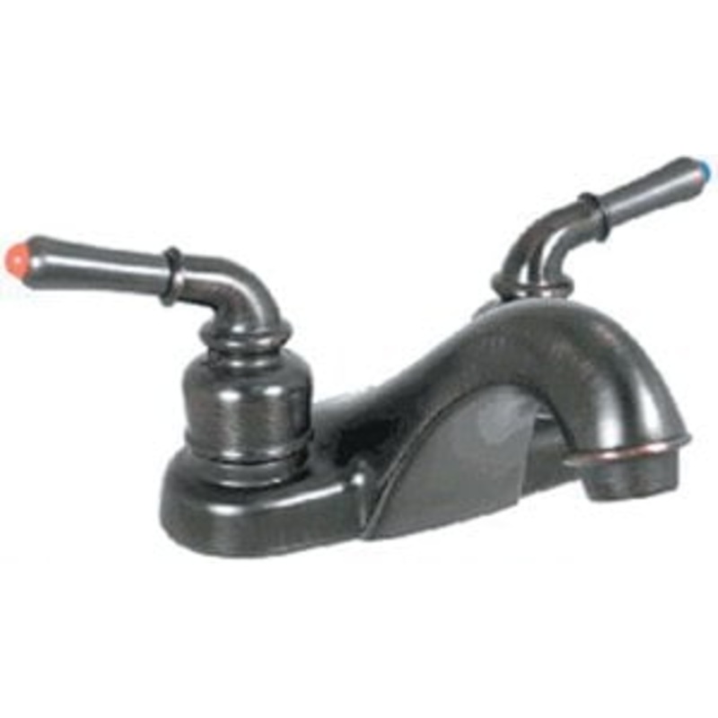 Valterra – Catalina Two Teacup Handle 4 RV Lavatory Bathroom Hi-Rise Spout Faucet – PF222502