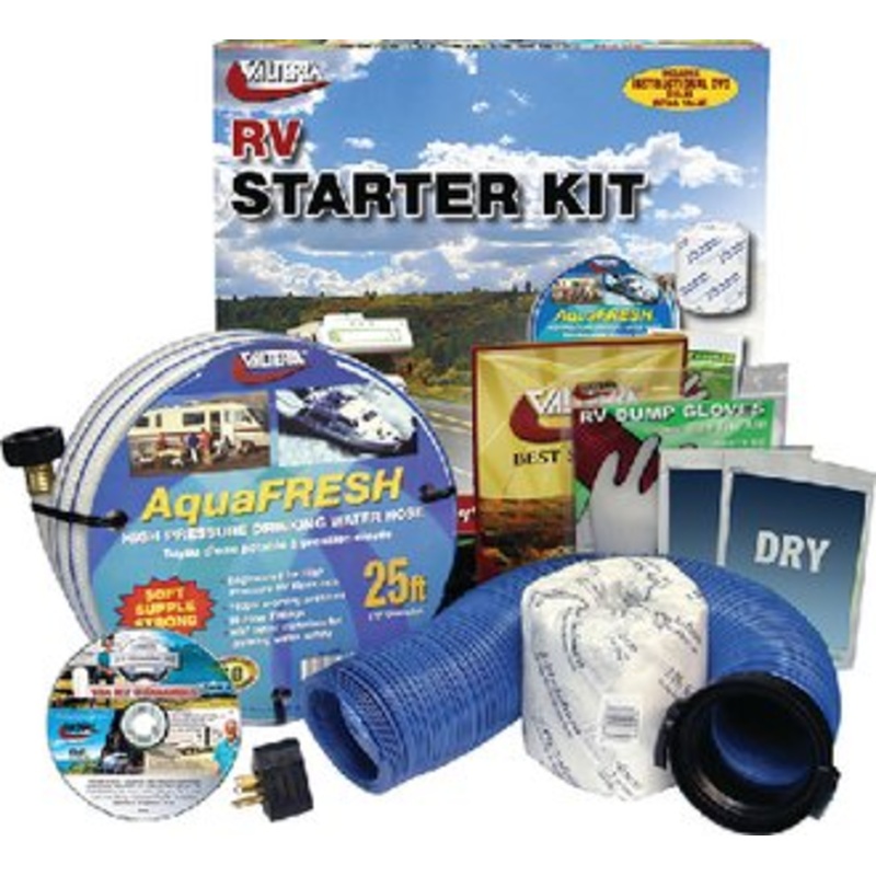 Valterra – Rv Accessory Standard Starter Kit w/Pure Power & DVD – K88105DVD
