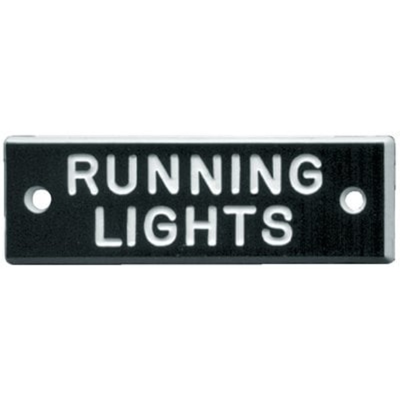 Bernard Engraving – Identi-Plate – Running Lights – 5 Pack – IP020