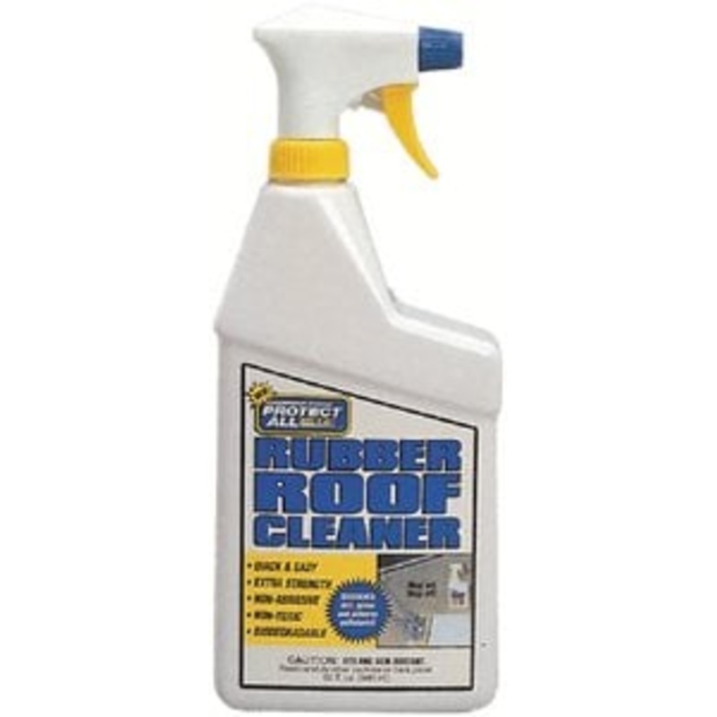 Champion Protect – RUBBER ROOF CLEANER 32 OZ BTTL,PROTECT ALL RUBBER ROOF CLEANER  – 67032
