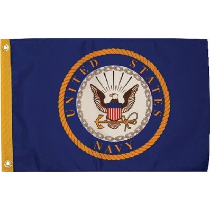 Taylor Made – U.S. Navy Military Flag – 12 inch x 18 inch – 1619