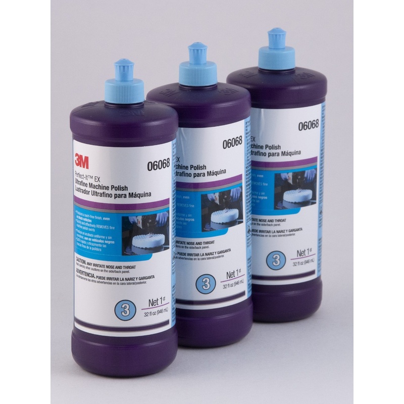 3M  Perfect-It Ultrafine Machine Polish – 32 oz – 3-Pack – 06068