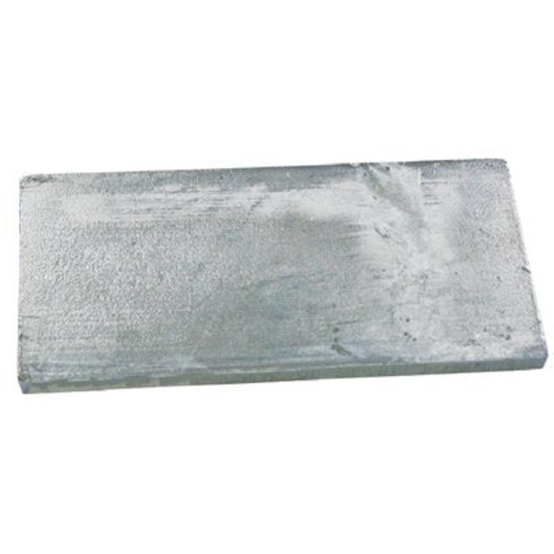 B&S anodes – Zinc Plate w/o Slots – BSM12X6X12