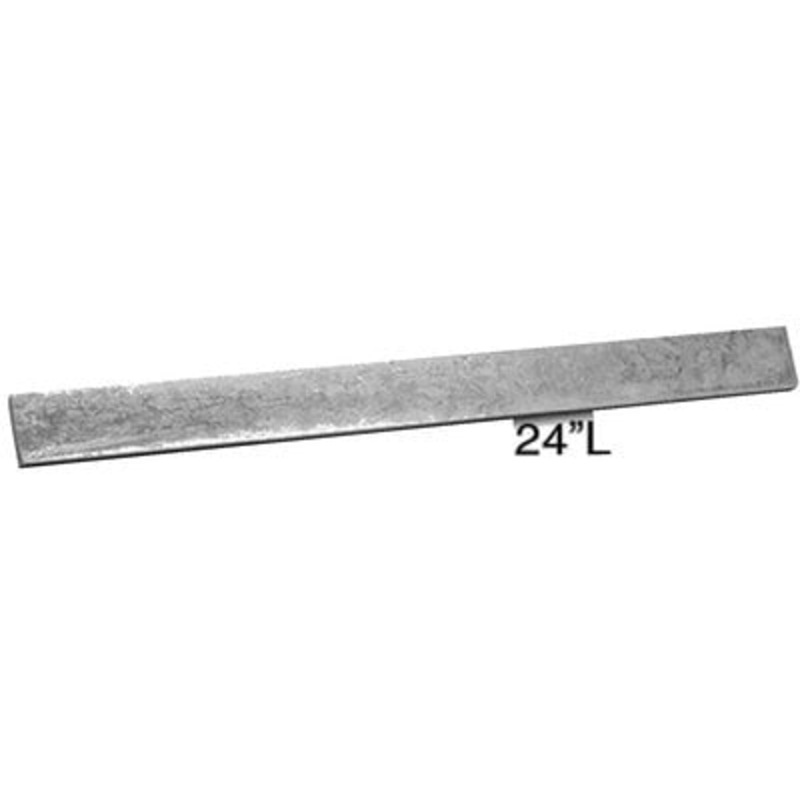 Camp Zinc – 1/2 X 2 X 24 Zinc Plate – ZP10