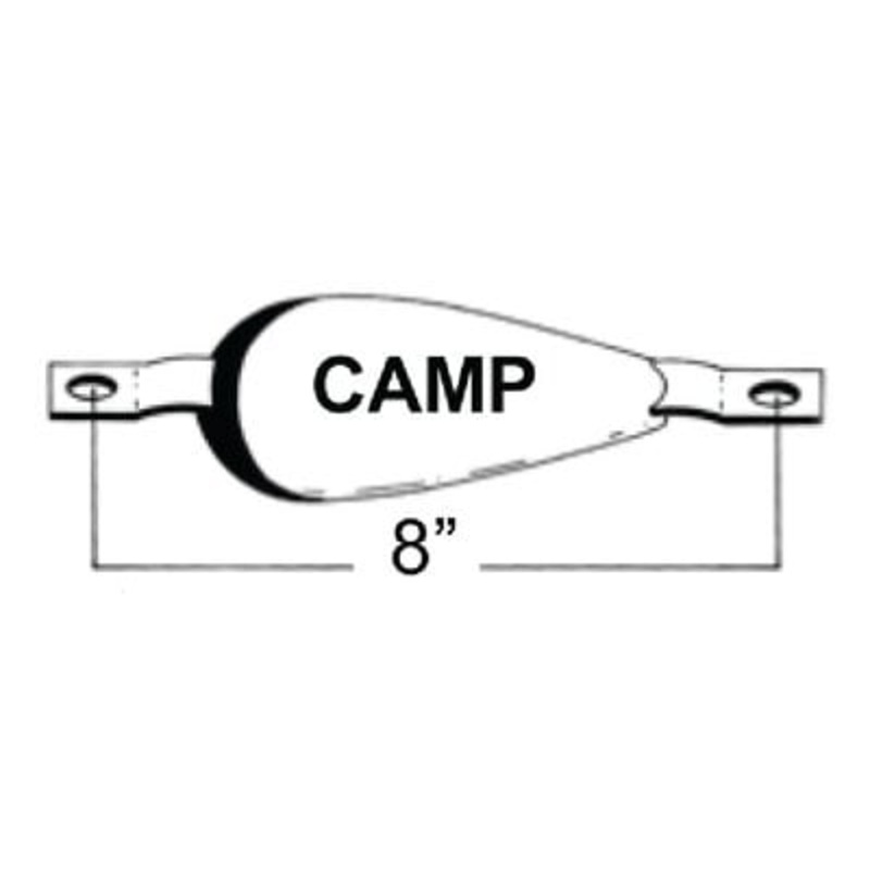 Camp Zinc – Strap Zinc 1-1/4 X 3 X 6 – W3