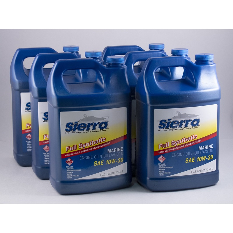 Sierra – 10W-30 FC-W Synthetic 4 Stroke Engine Oil – Gallon – 6 Pack – 96903