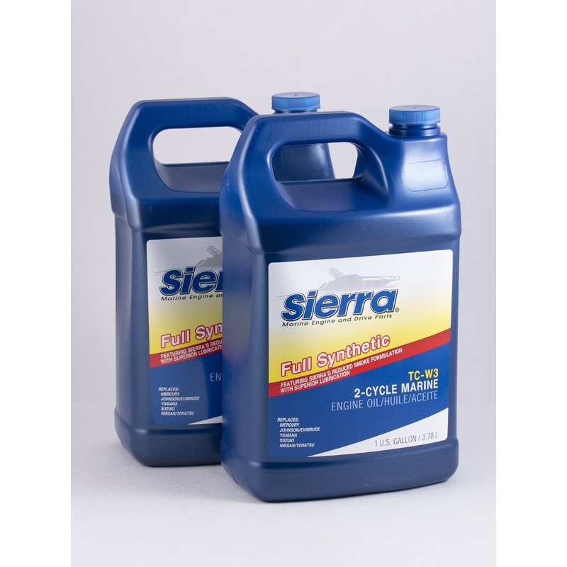 Sierra – Full Synthetic TC-W3 2 Stroke Outboard Engine Oil – Gallon – 2 Pack – 95403
